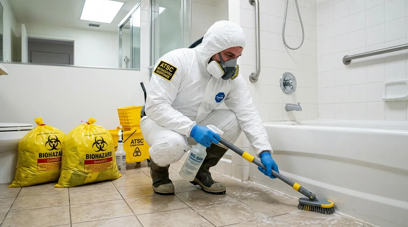 Decontamination equipment deployed for Blood Cleanup in Fridley